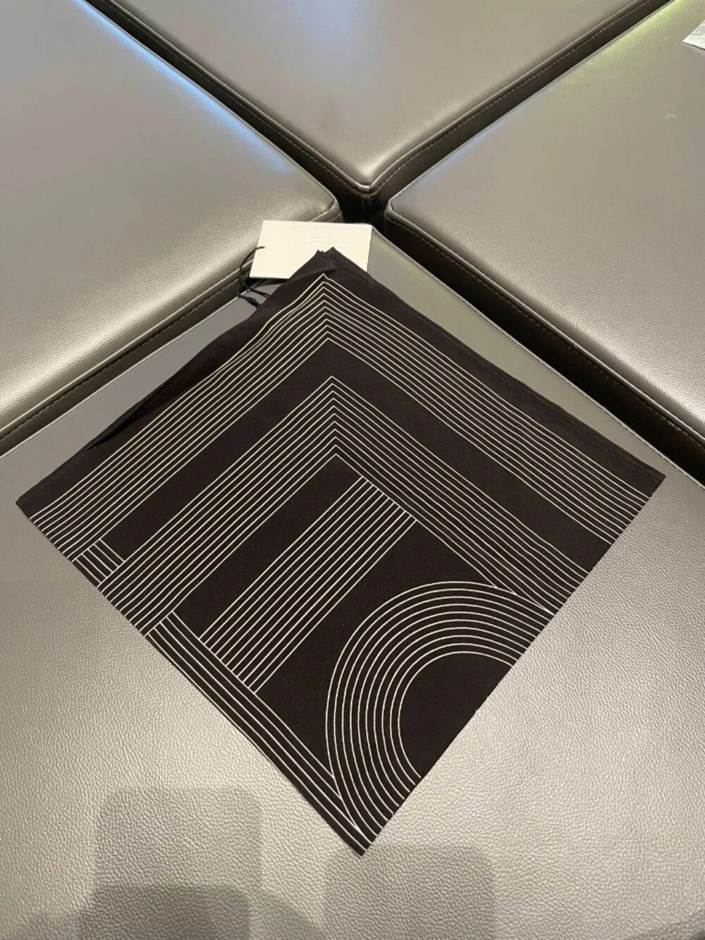 Toteme Geometric Silk Scarf 22.4